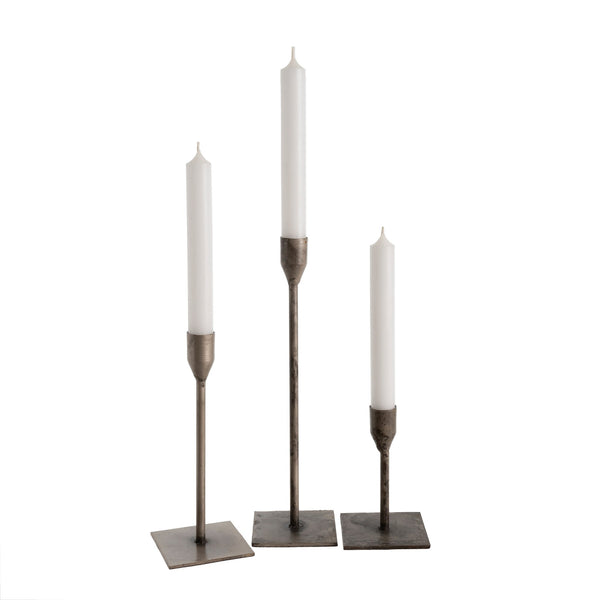 Bonita Silver Candlestick | Large - FINAL SALE