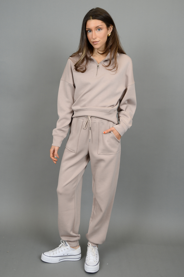 Joselle Joggers | Taupe - FINAL SALE