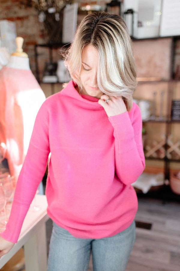 Nancy Ottoman Sweater | Rose - FINAL SALE