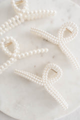 Barbays Pearl Clip | Double String Loop