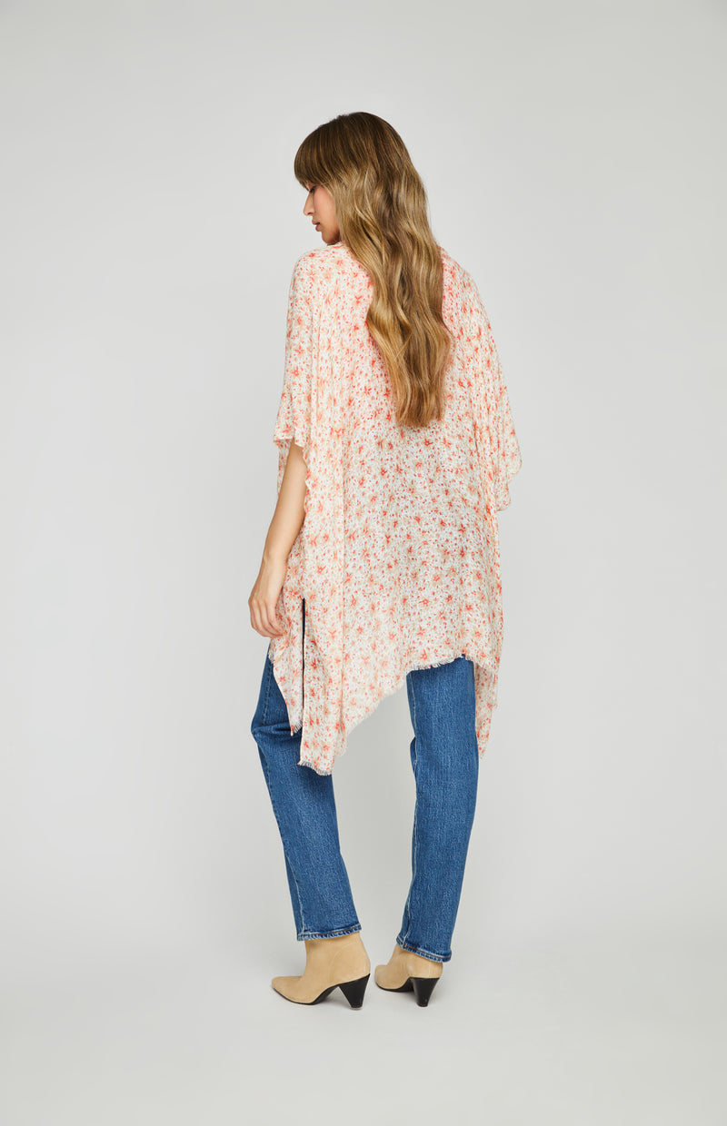 Dawn Cover-Up | White Ditsy