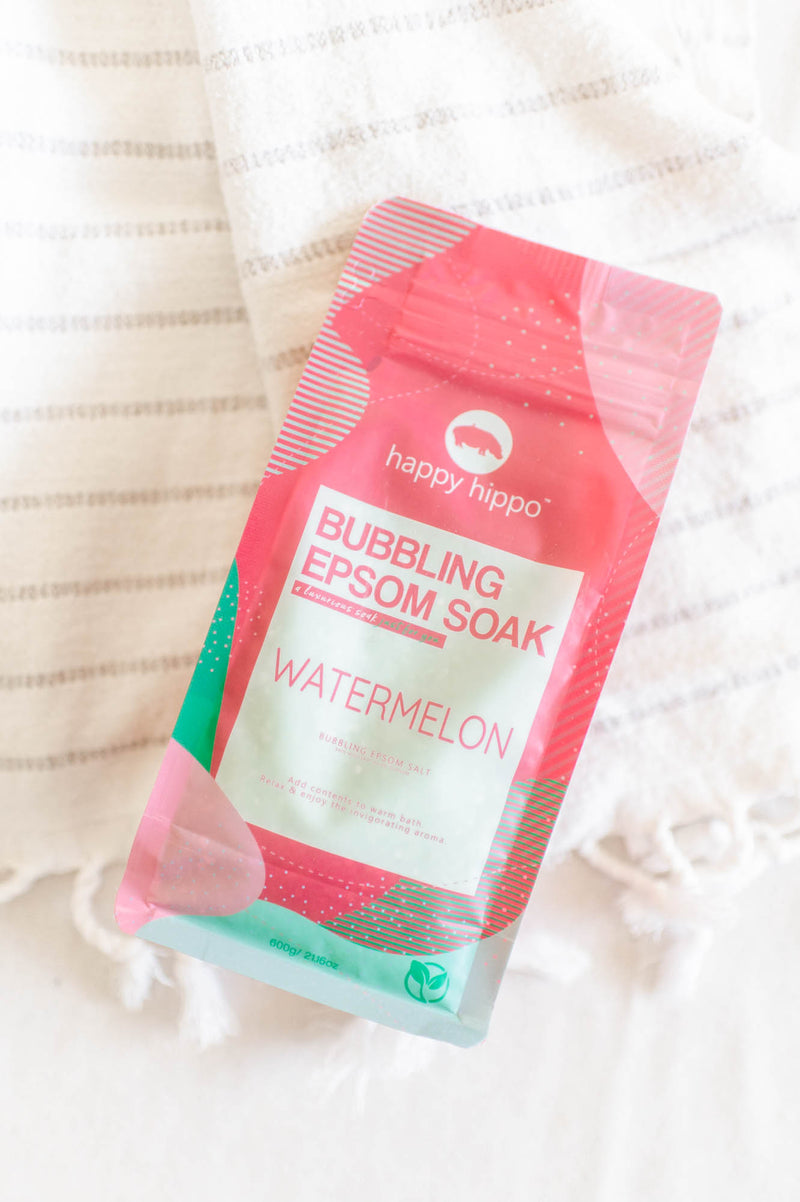 Bubbling Epsom Soak | Watermelon