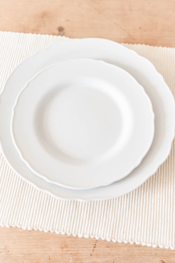 Ribbed Solid Placemats | Natural