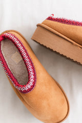 Mini Boots Slippers | Cognac