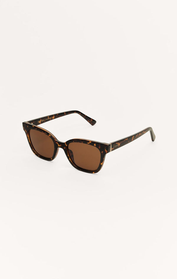 High Tide Sunglasses | Brown Tortoiseshell