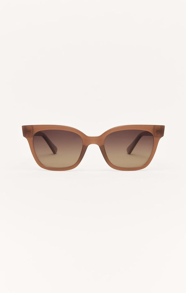 High Tide Sunglasses | Taupe Gradient