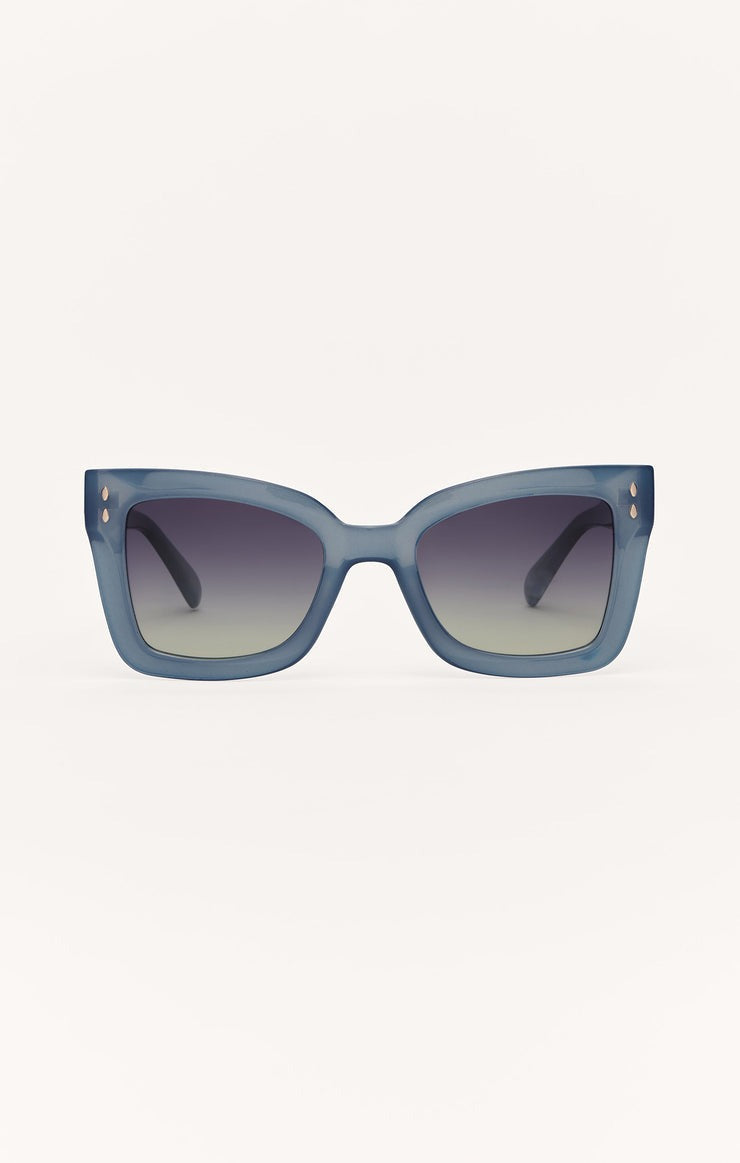 Confidential Sunglasses | Indigo Gradient