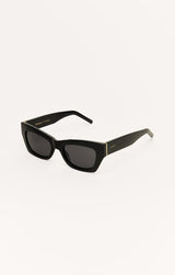 Sunkissed Sunglasses | Black Gloss/Grey