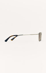 Catwalk Sunglasses | Silver/Brown Gradient