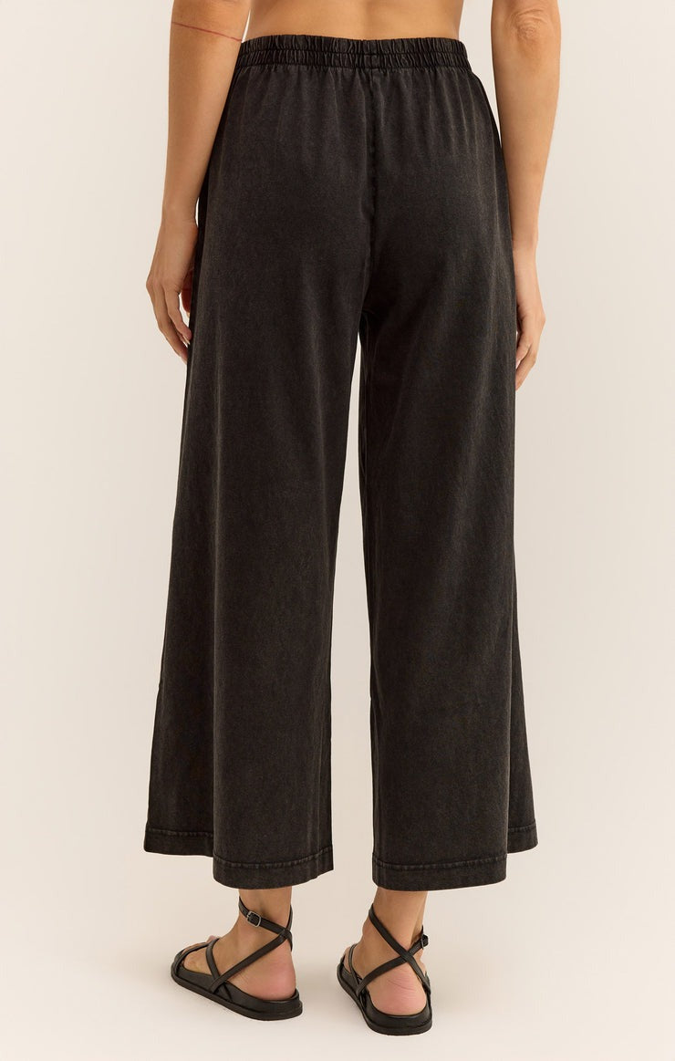 Scout Jersey Flare Pant | Black