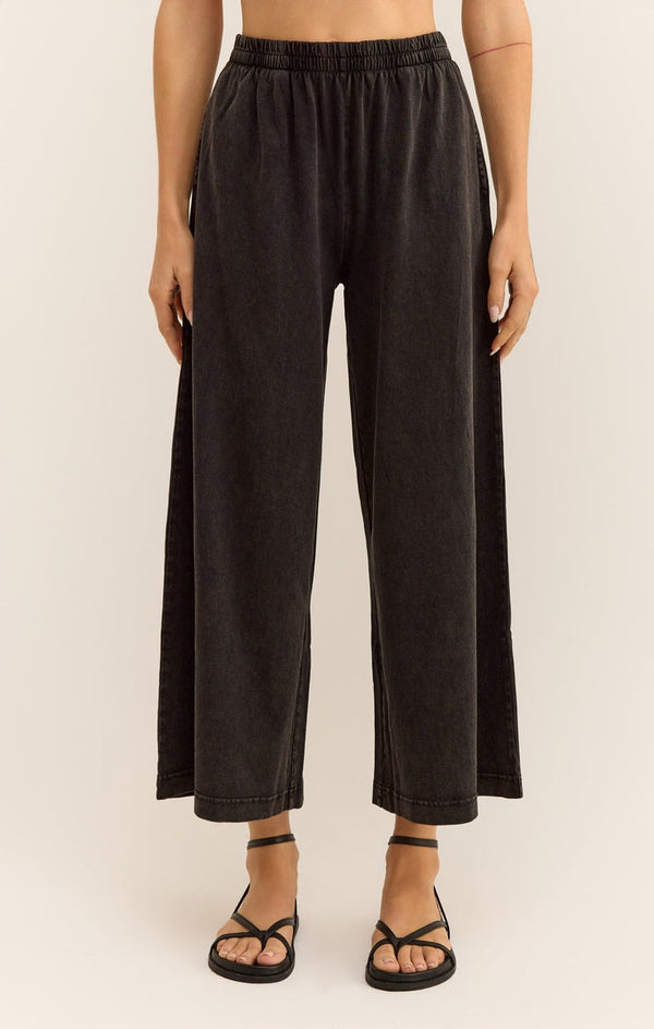 Scout Jersey Flare Pant | Black