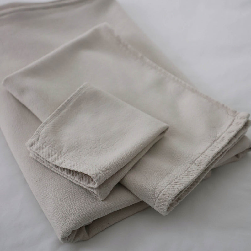 Fresco Stonewash Face Towel (2 Pack) | Parchment