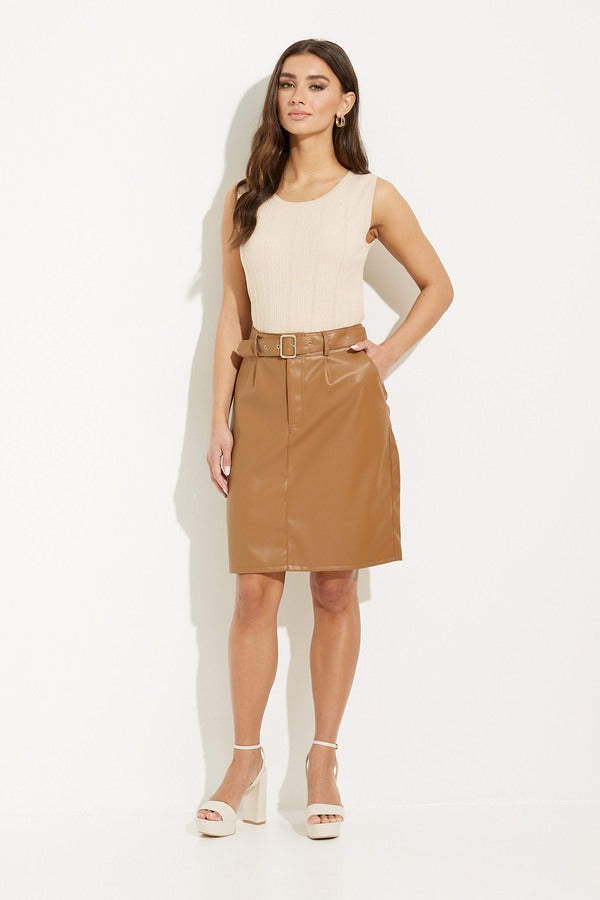 Ripley Belted Skirt | Toffee - FINAL SALE