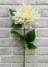 Fresh Touch White Dahlia Spray | 21"