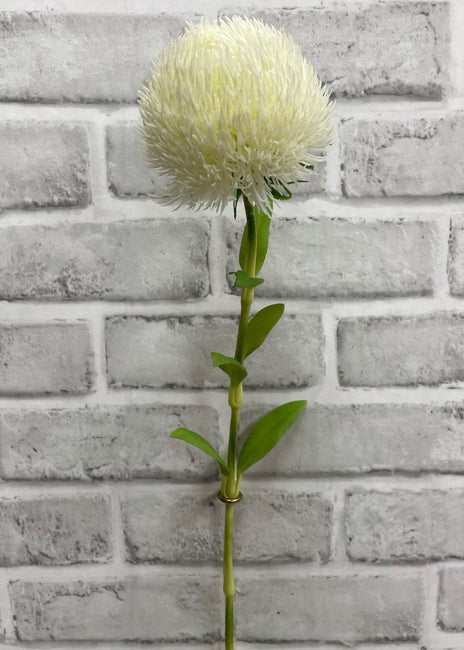 Fresh Touch White Allium Spray | 20"