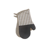 Taupe Stripe Oven Mitt | Set of 2