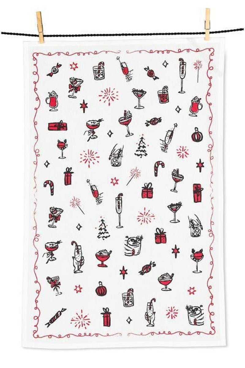 Dishcloth & Towel Set | Cocktails