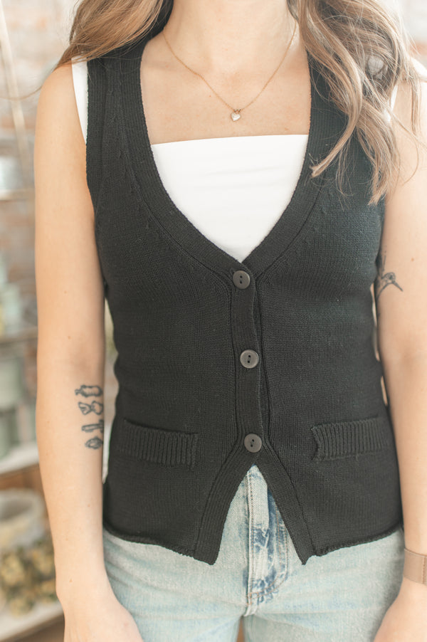 Briar Vest | Black