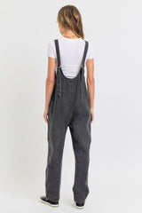 One-And-Done Jumpsuit | Washed Black