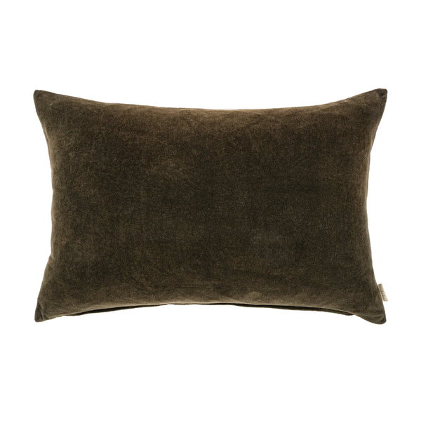Vera Cushion 16x24 | Midnight Green
