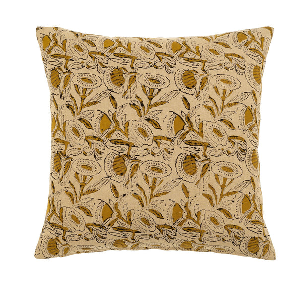 Anaya Block Print Cushion | 20x20