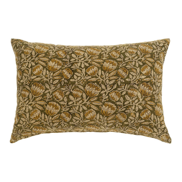 Avani Block Print Cushion | 16x24