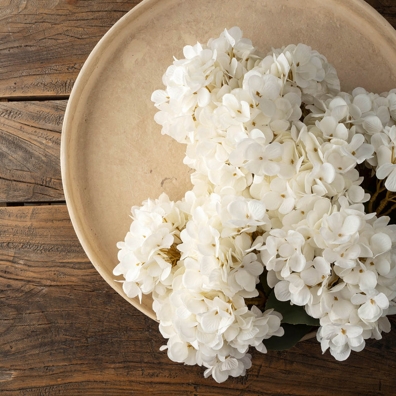 Hydrangea Floral Spray | White