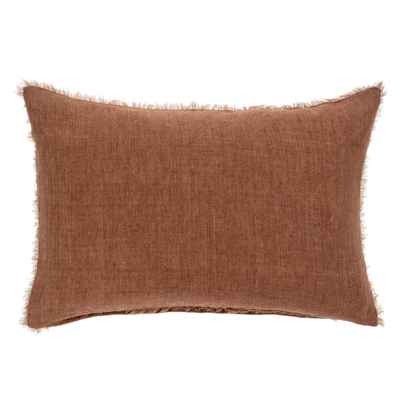 Lina Linen Cushion 16x24 | Rooibos