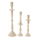 Small Imani Candle Holder | White