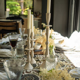 Small Imani Candle Holder | White