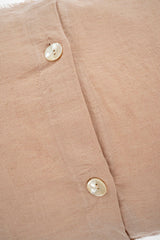 Lina Linen King Duvet Set Peony {Online Exclusive}