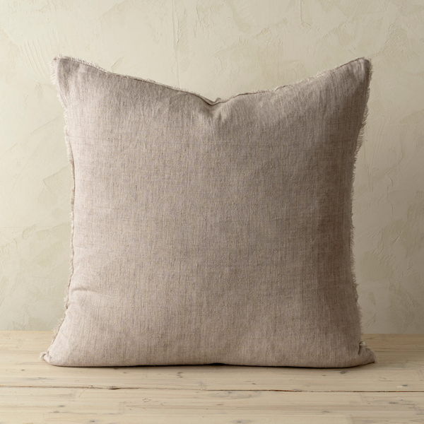 Lina Linen Cushion 24x24 | Dove