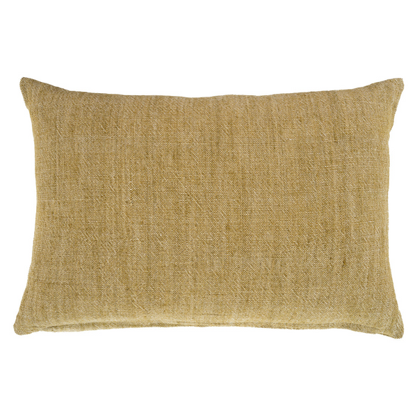 Archer Linen Cushion 16x24 | Coriander