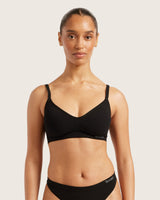 Wireless T-Shirt Bra | Black