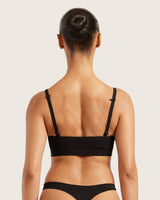 Wireless T-Shirt Bra | Black