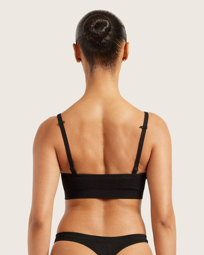 Wireless T-Shirt Bra | Black