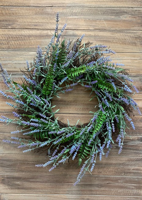 Lavender Wreath | 24"
