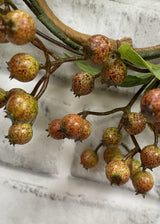 Fall Berry Candle Ring | 9"