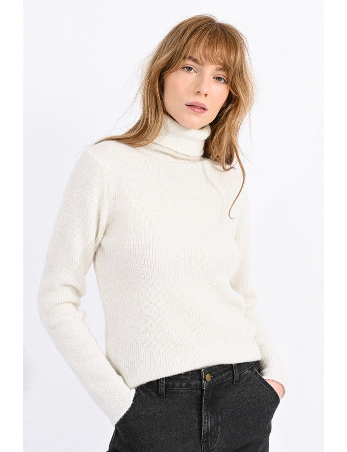 Beck Turtleneck | Cream - FINAL SALE – Pick-it-Fence Pembroke