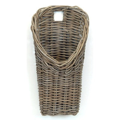 Kubu Long Wall Basket | Grey