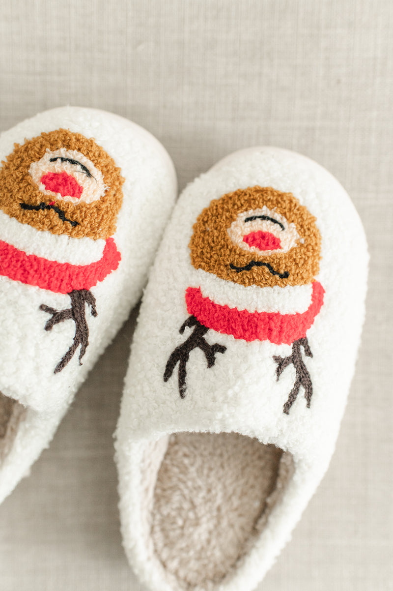 Reindeer Slippers