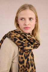Leopard Scarf | Brown