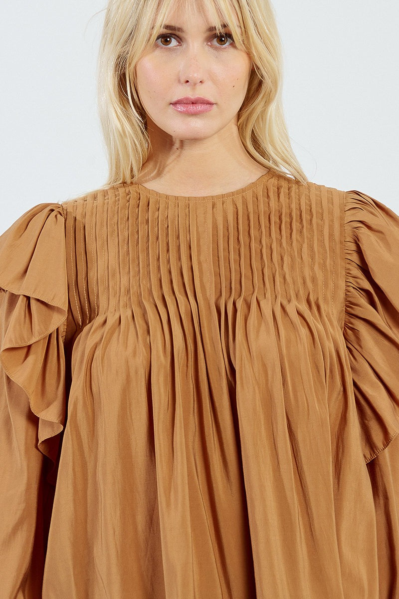 Beatrice Top | Camel