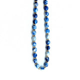 Resin Stone Necklace | Blue Marble