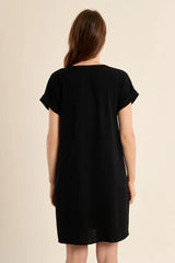 Candice Shift Dress | Black