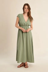 Monica Maxi Dress | Sage