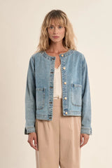 Brittany Jacket | Light Denim