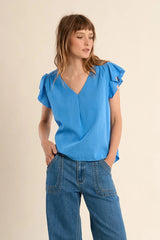 Kendra Top | Blue