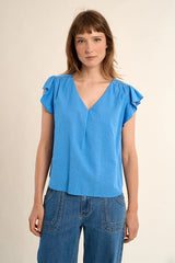 Kendra Top | Blue