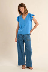 Kendra Top | Blue